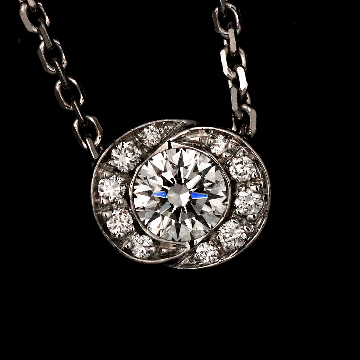 Incontro Damore Diamond Necklace 18K White Gold 750