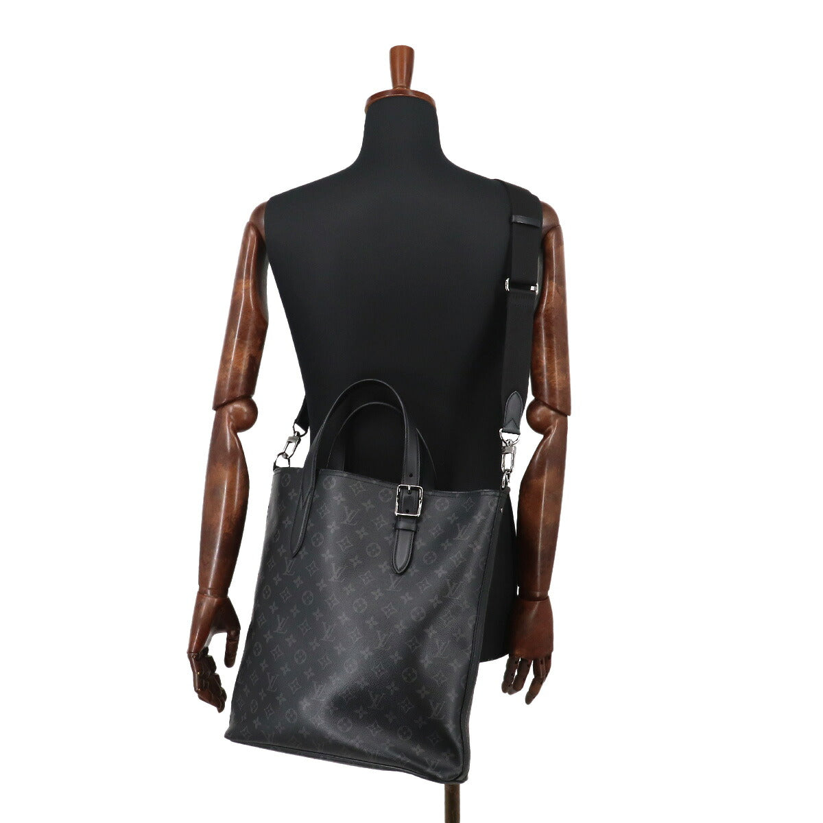 Monogram Eclipse Apollo Tote Shoulder Bag M43421 Purse