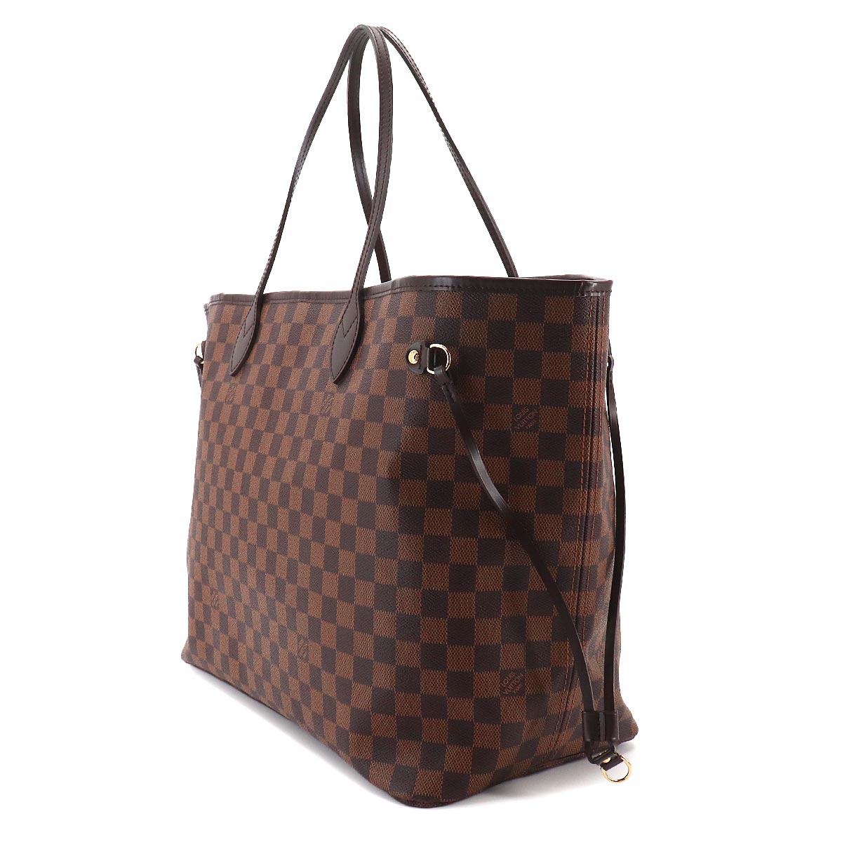 Damier Neverfull GM Tote Bag Ebene Cerise N51106 Purse