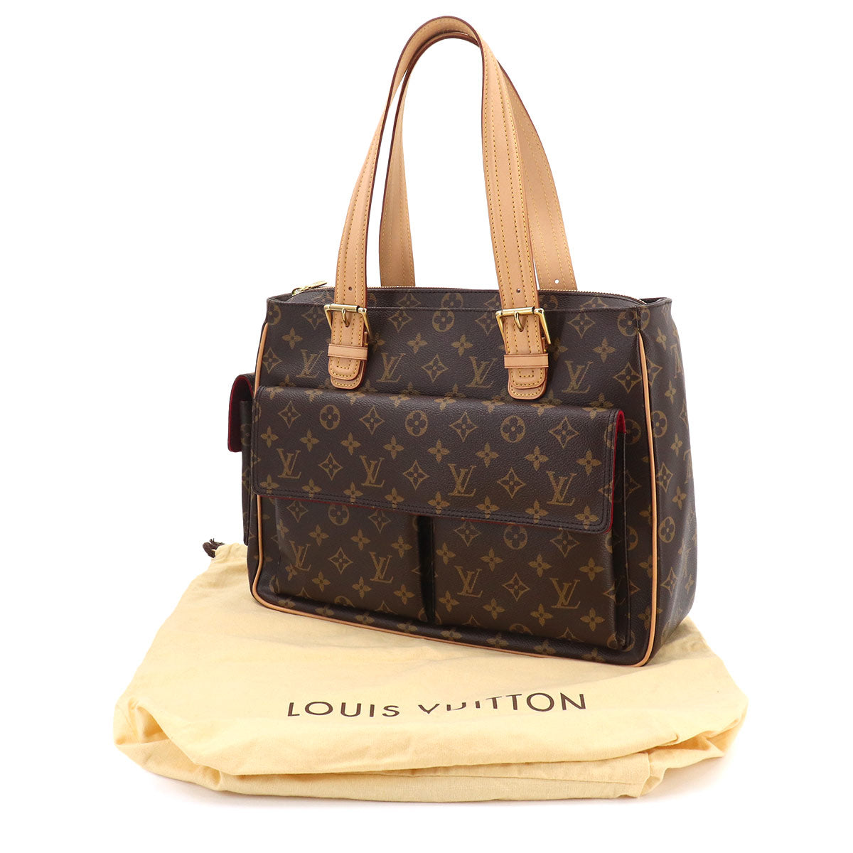 Monogram Multipli Cite Tote Bag Brown M51162 Purse