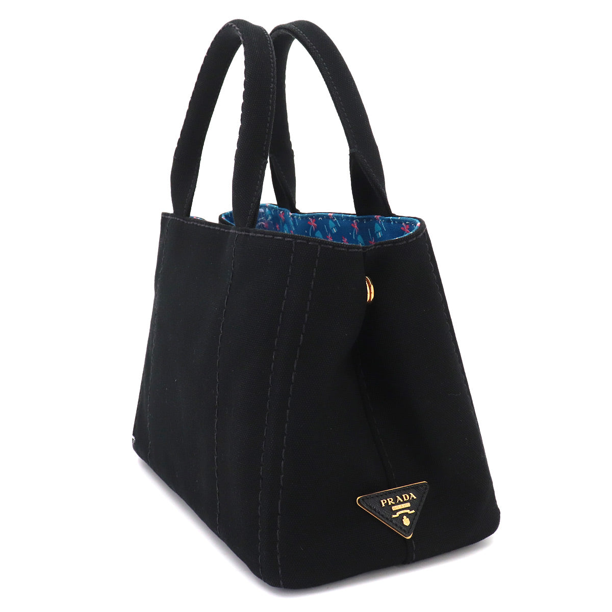Canapa Mini 2way Hand Shoulder Bag Canvas Nero 1BG439 Purse