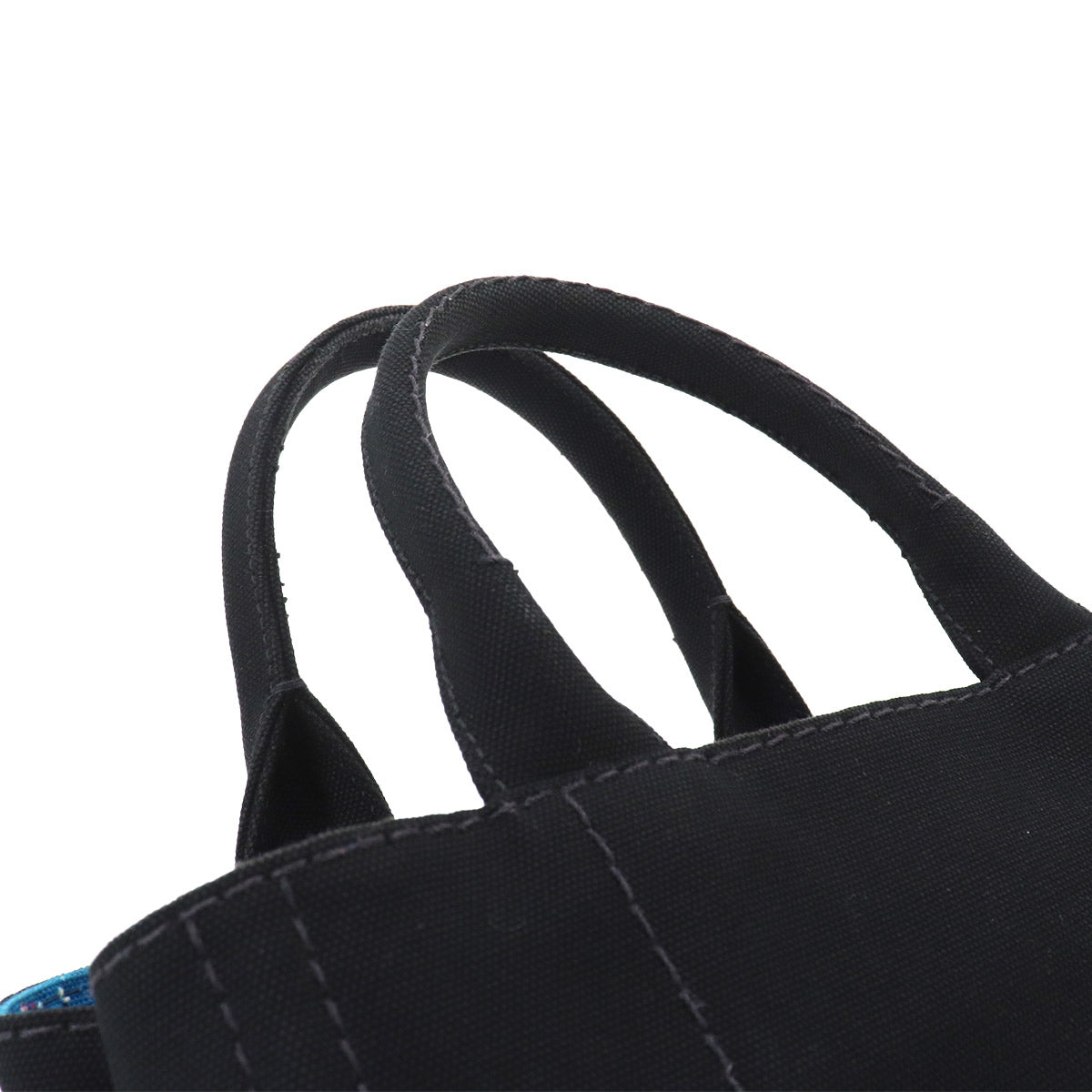 Canapa Mini 2way Hand Shoulder Bag Canvas Nero 1BG439 Purse