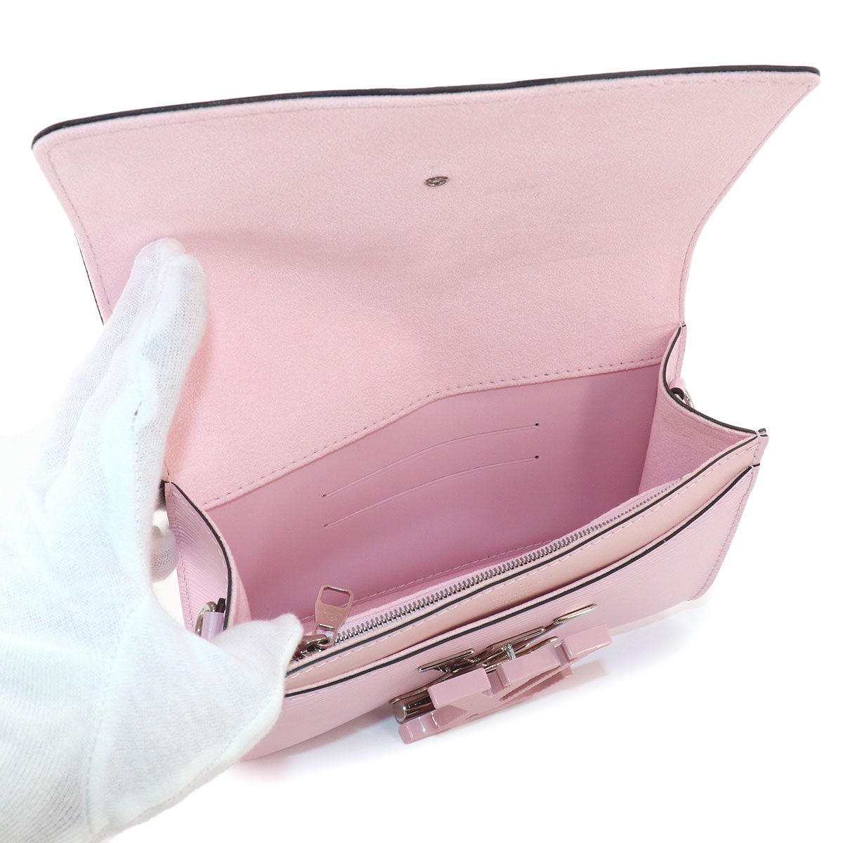 Epi Pochette Louise PM 2way Shoulder Clutch Bag M41105