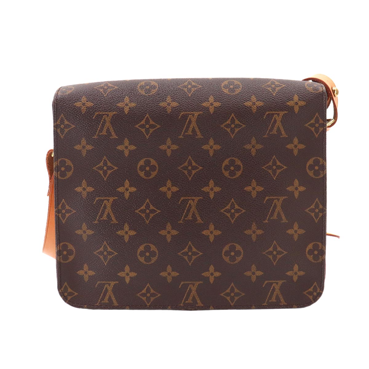 Monogram Cartouchiere GM Shoulder Bag Brown M51252 Purse