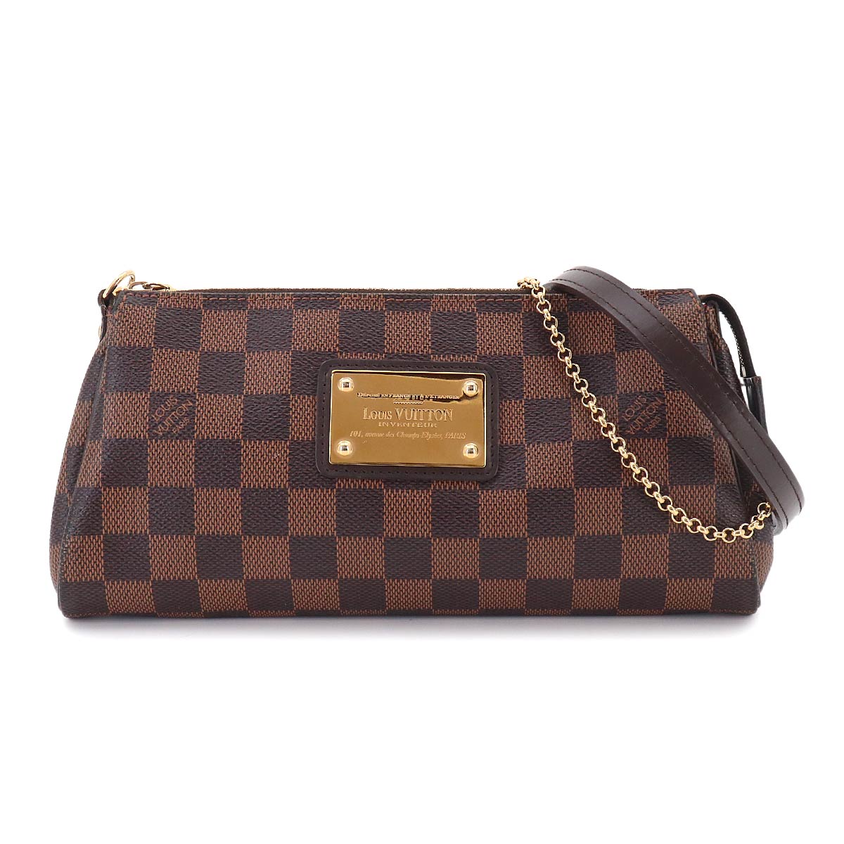 Damier Eva 2way Hand Shoulder Bag Ebene N52213