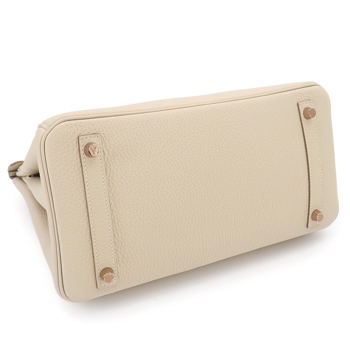 Birkin 30 Veau Togo Craie Hand Bag Purse