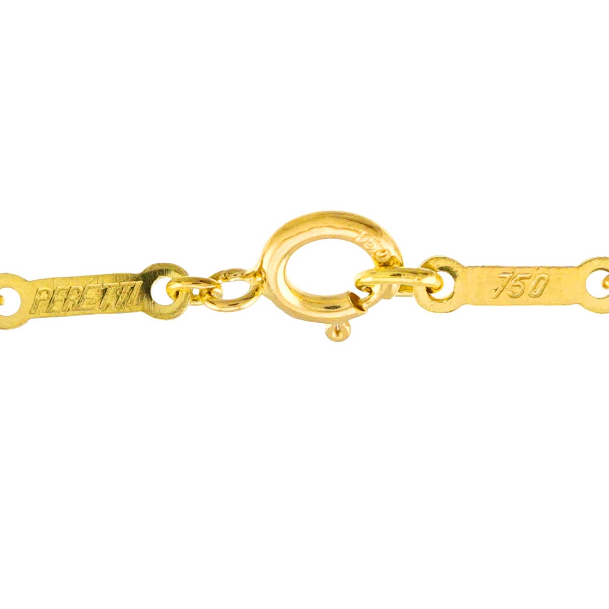 Open Heart Necklace 18K Yellow Gold 750