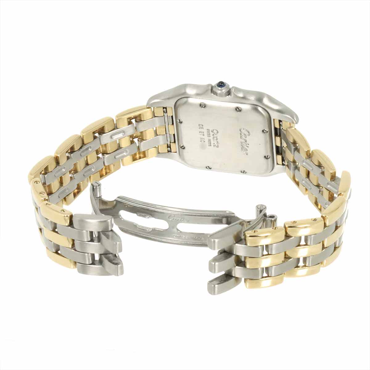 Panthere MM 3Row 83083244 YG Quartz Date Cream Dial Boys