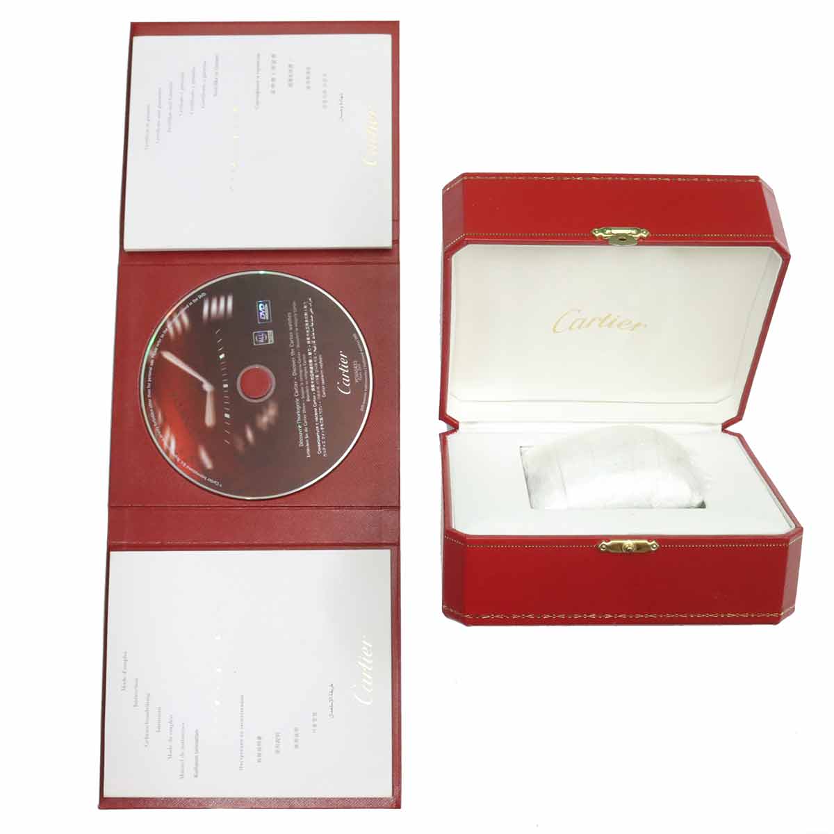 Calibre de Cartier W7100050 Date 750 PG Brown Dial Mens