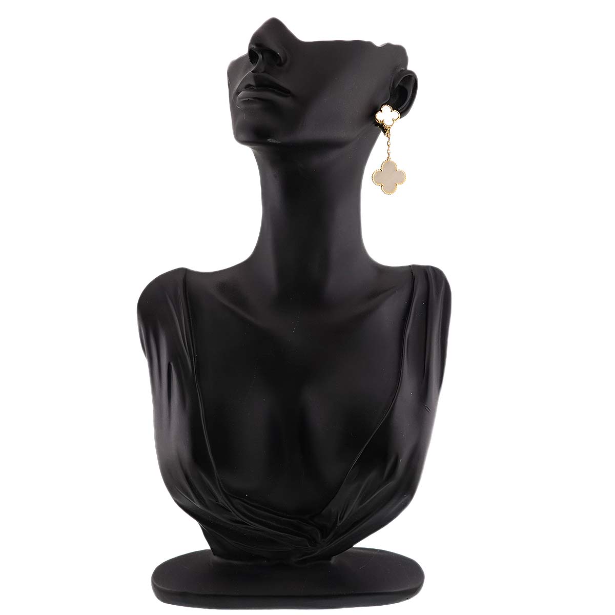 Magic Alhambra MOP Earrings Clip on 18K YG