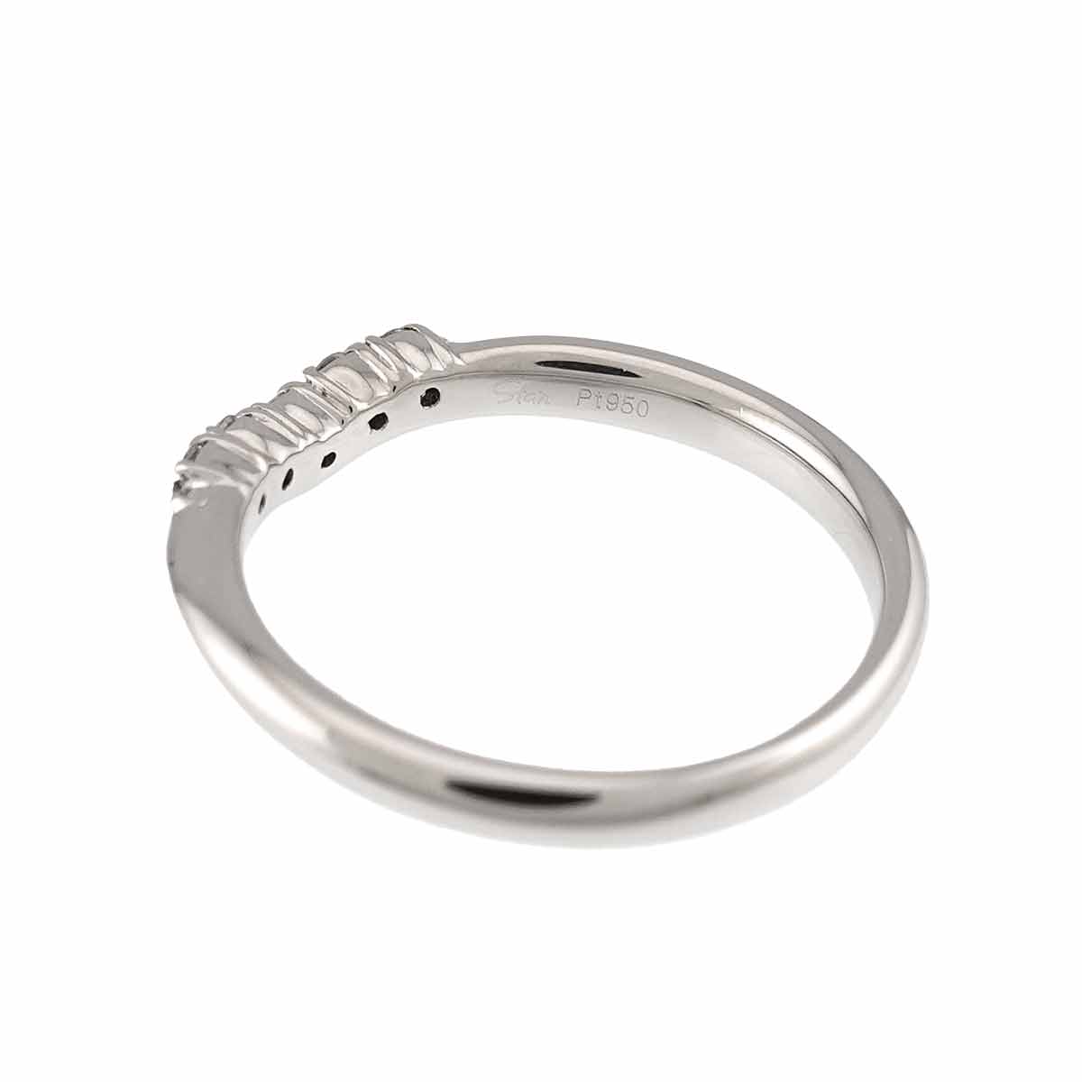 Diamond 0.06ct Ring Pt Platinum Size5.5-5.75(US)