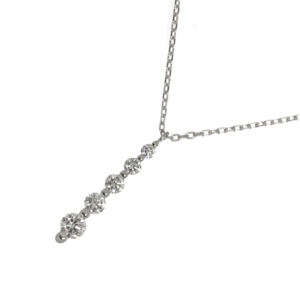 Diamond 0.18ct Necklace Platinum