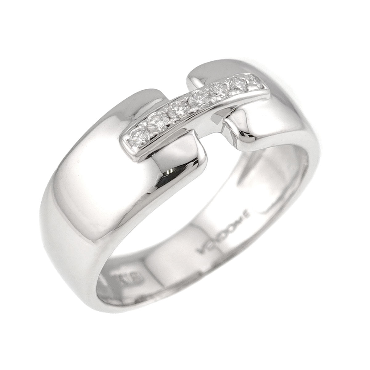 Diamond Ring 18K WG 750 Size4.75-5(US)