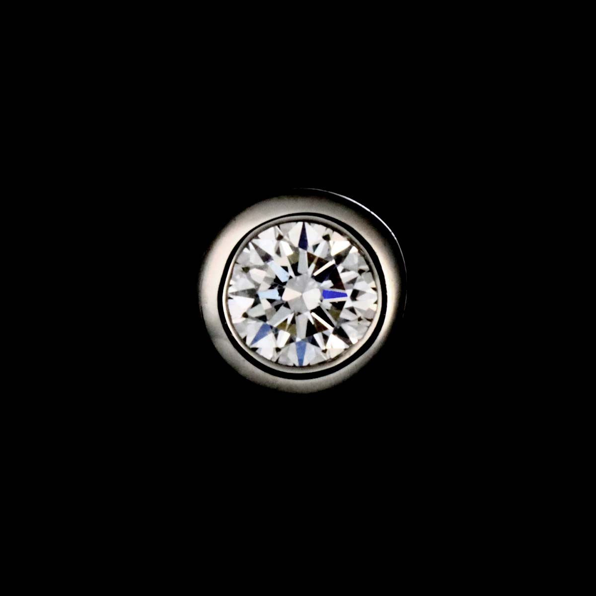 Diamond Earrings Pierced Pt Platinum