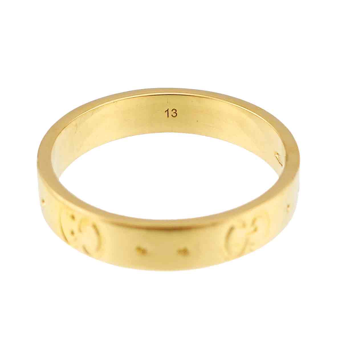 Icon Ring 18K Yellow Gold 750 Size13 6(US)
