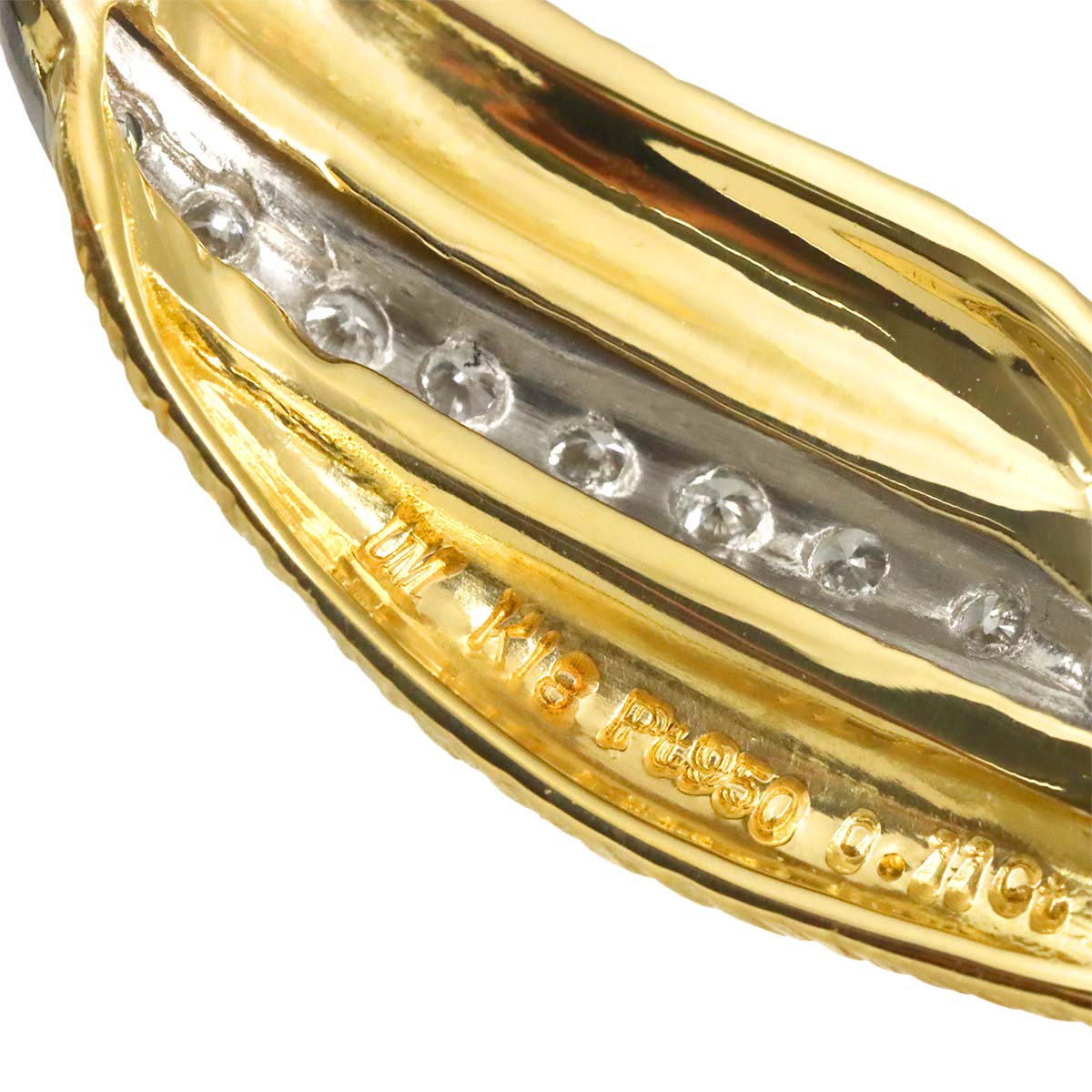 Akoya Pearl 8.2mm Diamond 0.11ct Necklace 18K YG Pt