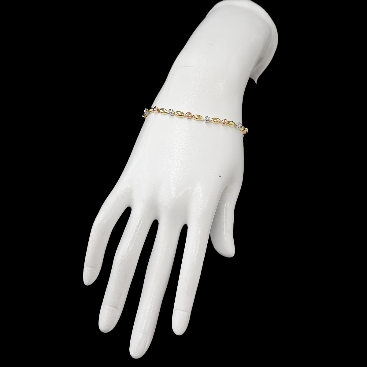Diamond Bracelet 18K YG WG PG 750
