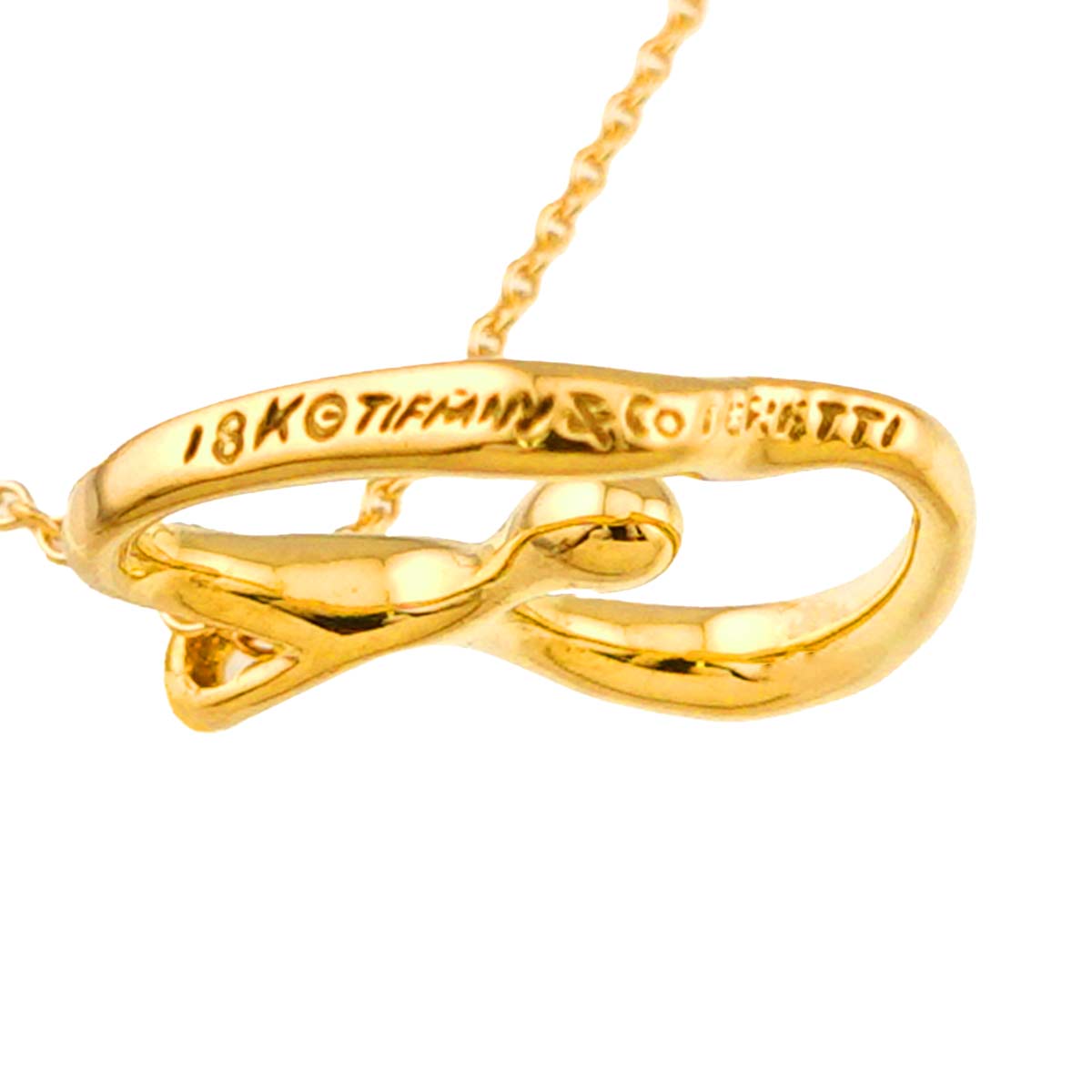 Apple Necklace 18K Yellow Gold 750