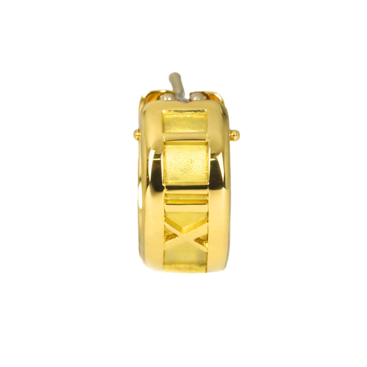 Atlas Earring Pierced 18K YG 750 One Piece only