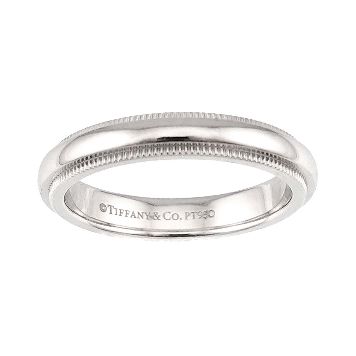 Milgrain Band Ring Pt Platinum Size4-4.5(US)