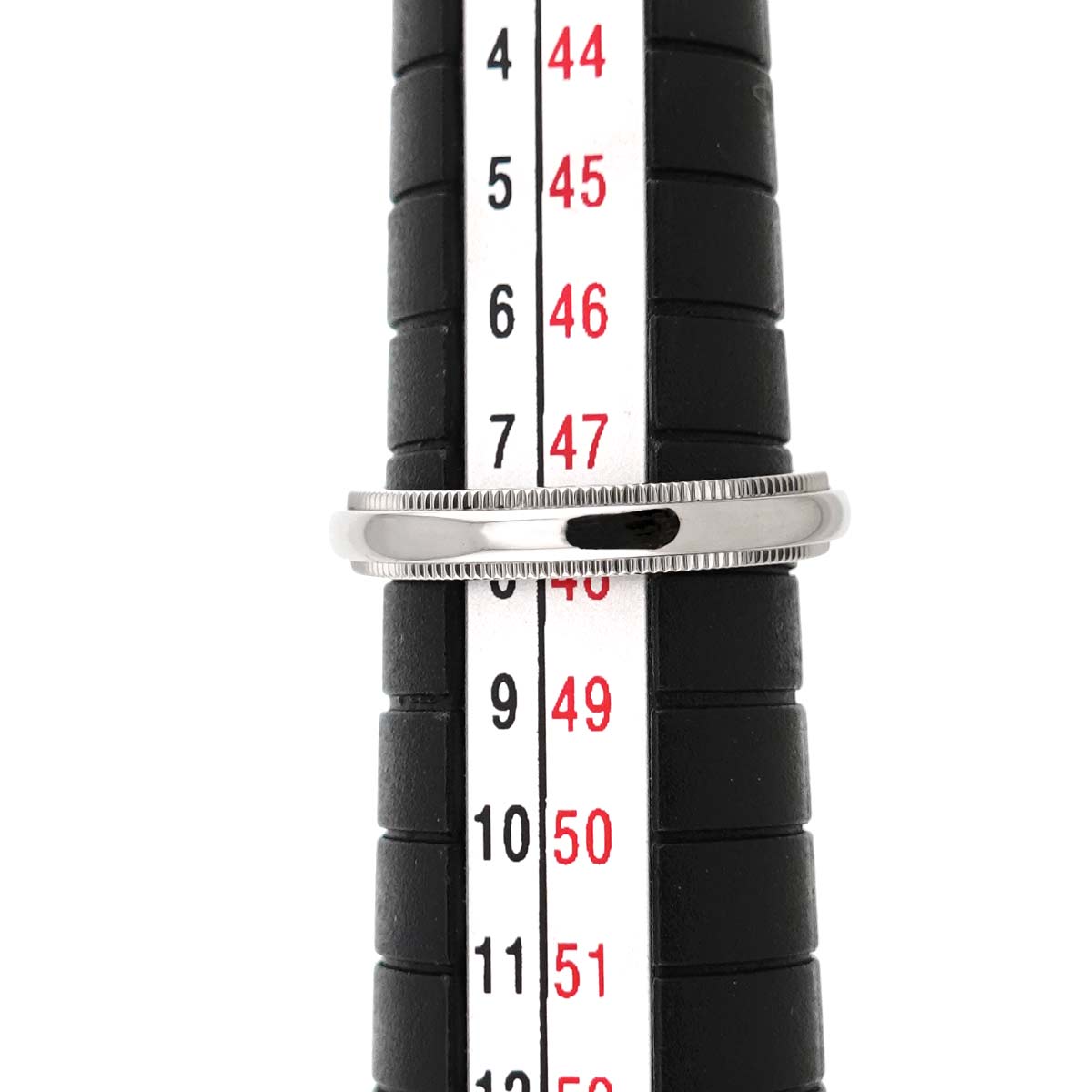 Milgrain Band Ring Pt Platinum Size4-4.5(US)