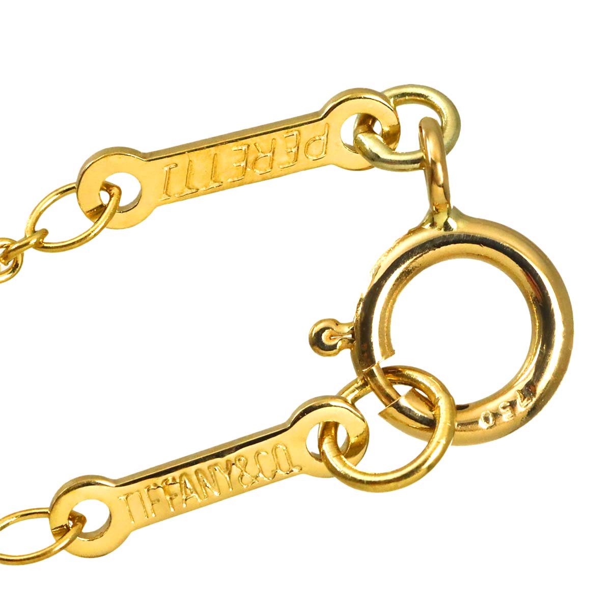 By The Yard Diamond 1P Necklace 18K Yellow Gold 750