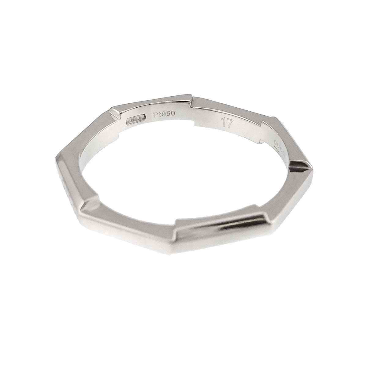 Link to Love Ring Pt Platinum Size17 7.5-7.75(US)
