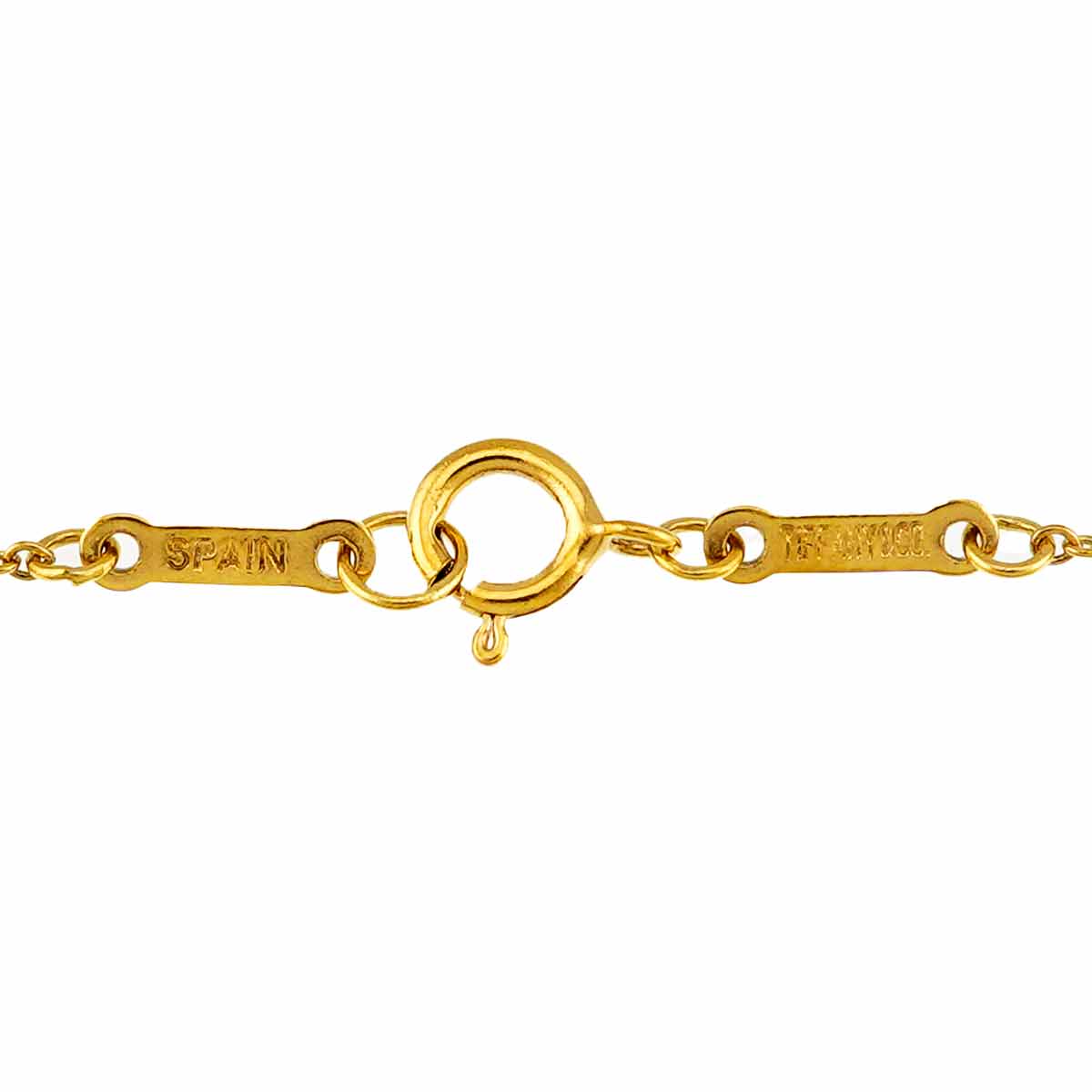 Open Heart Necklace 18K Yellow Gold 750