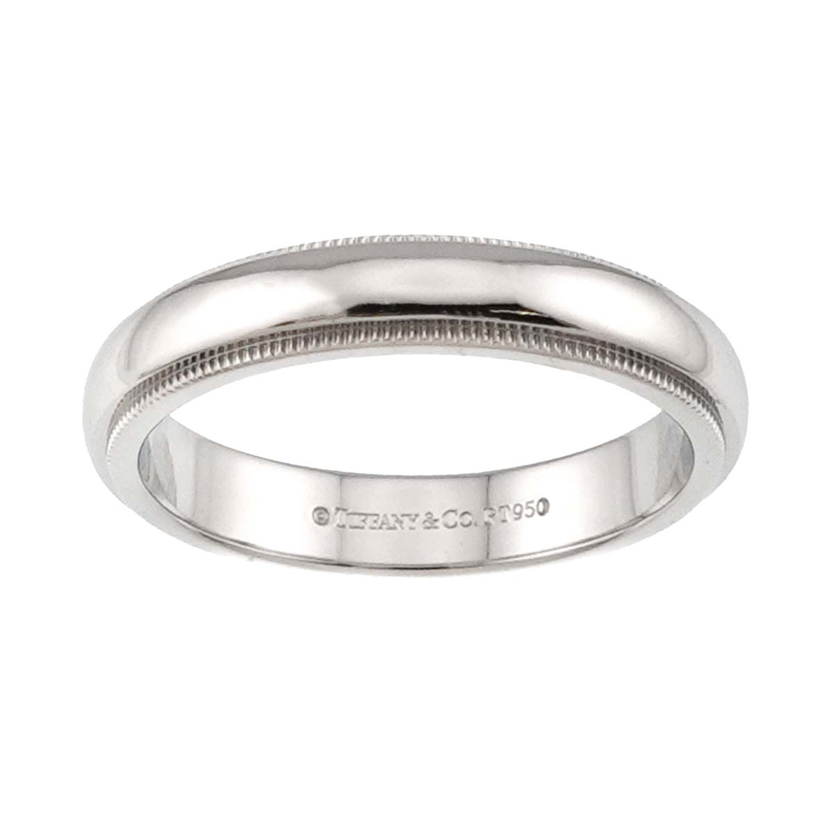 Milgrain Band Ring Platinum size8.25-8.75(US)