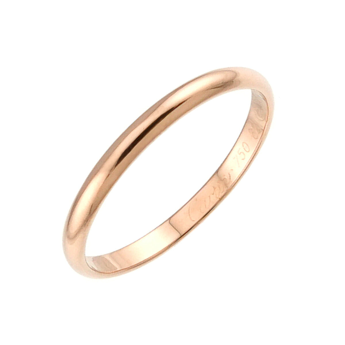 Classic Ring 18K Pink Gold 750 Size62 9.75-10(US)