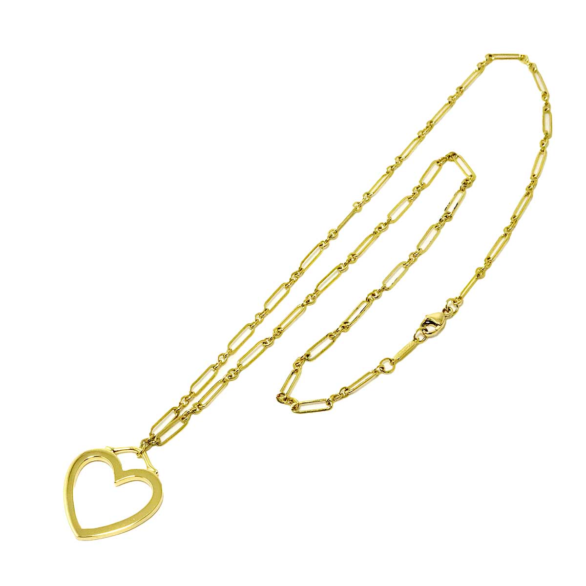 Sentimental Heart Necklace 18K Yellow Gold 750