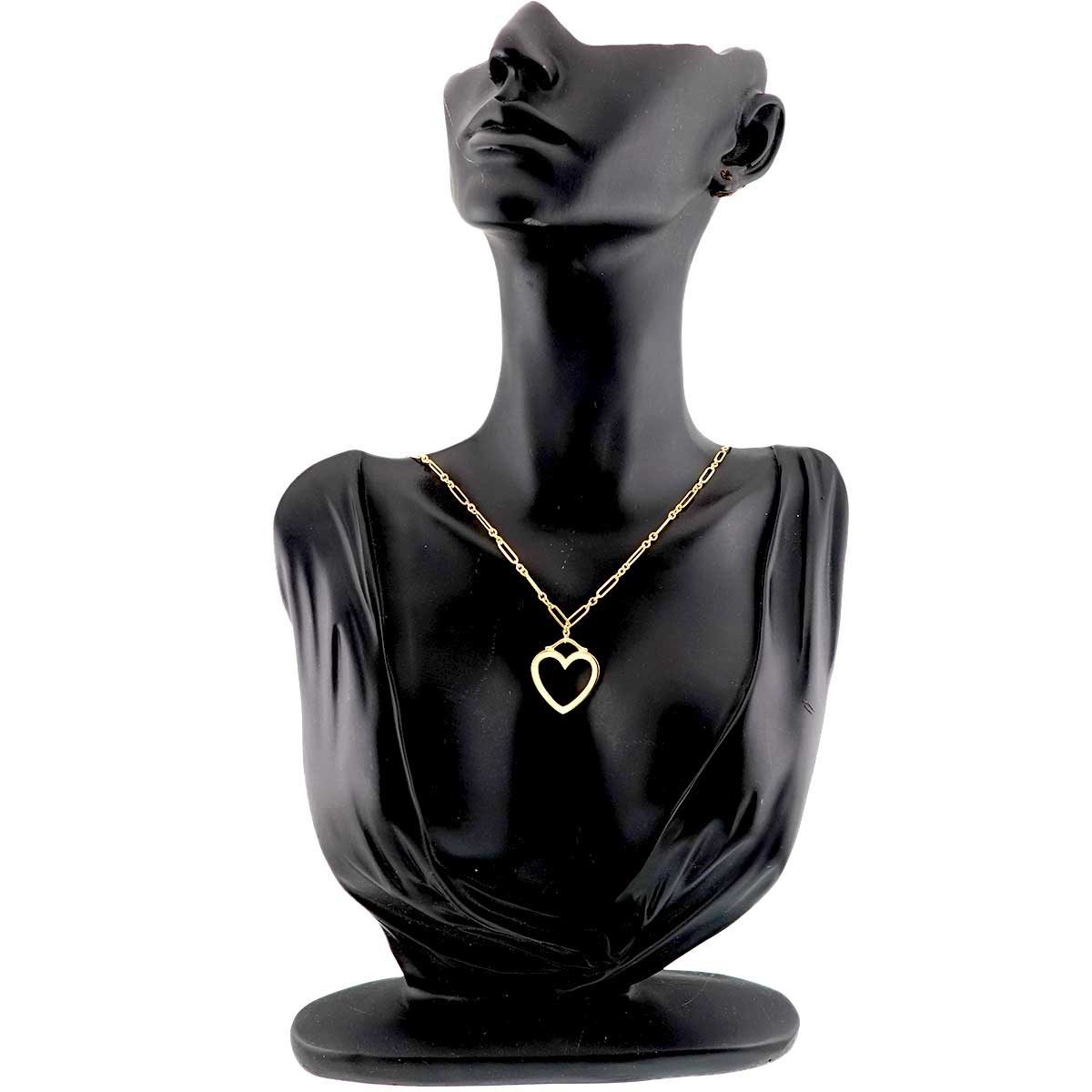 Sentimental Heart Necklace 18K Yellow Gold 750