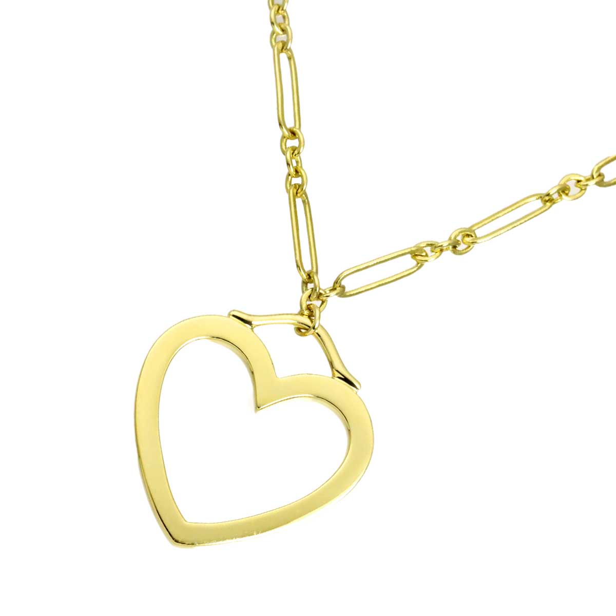 Sentimental Heart Necklace 18K Yellow Gold 750