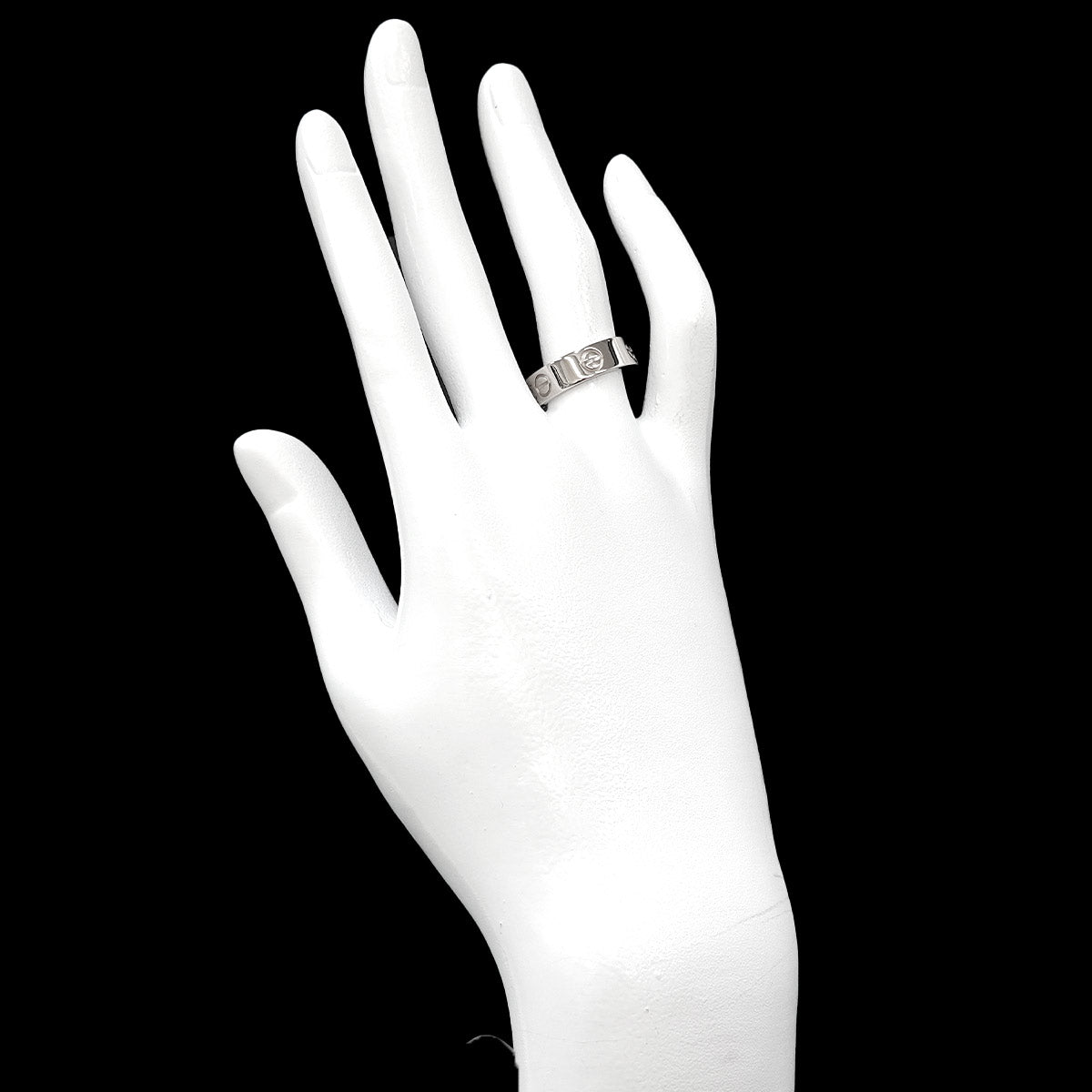 Love Classic Ring 18K White Gold 750 size53 6(US)