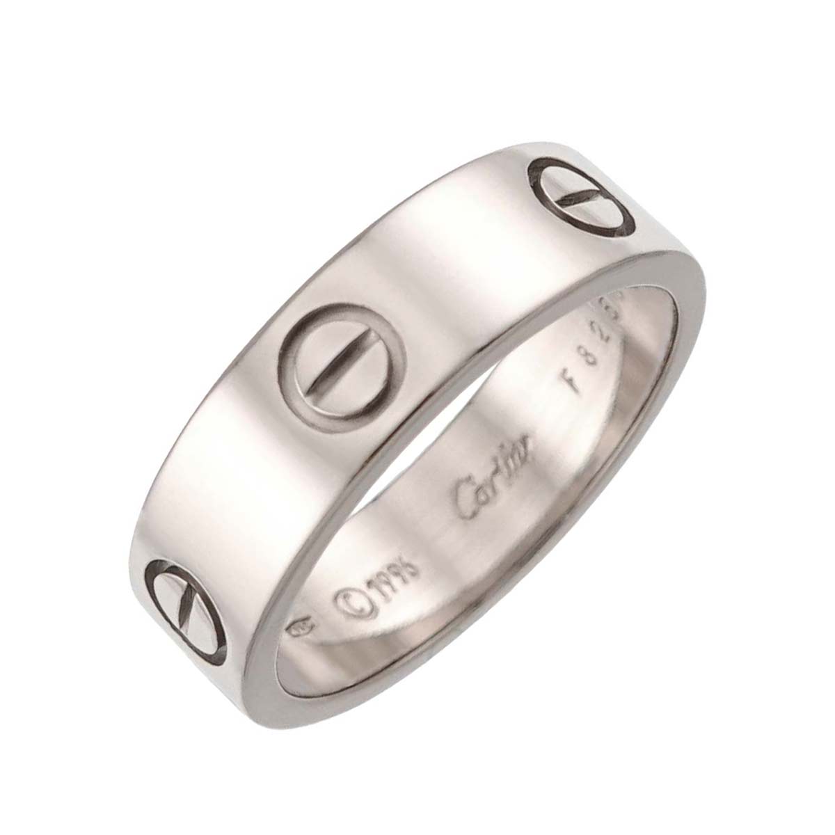Love Ring 18K White Gold 750 size59 8.25-8.75(US)