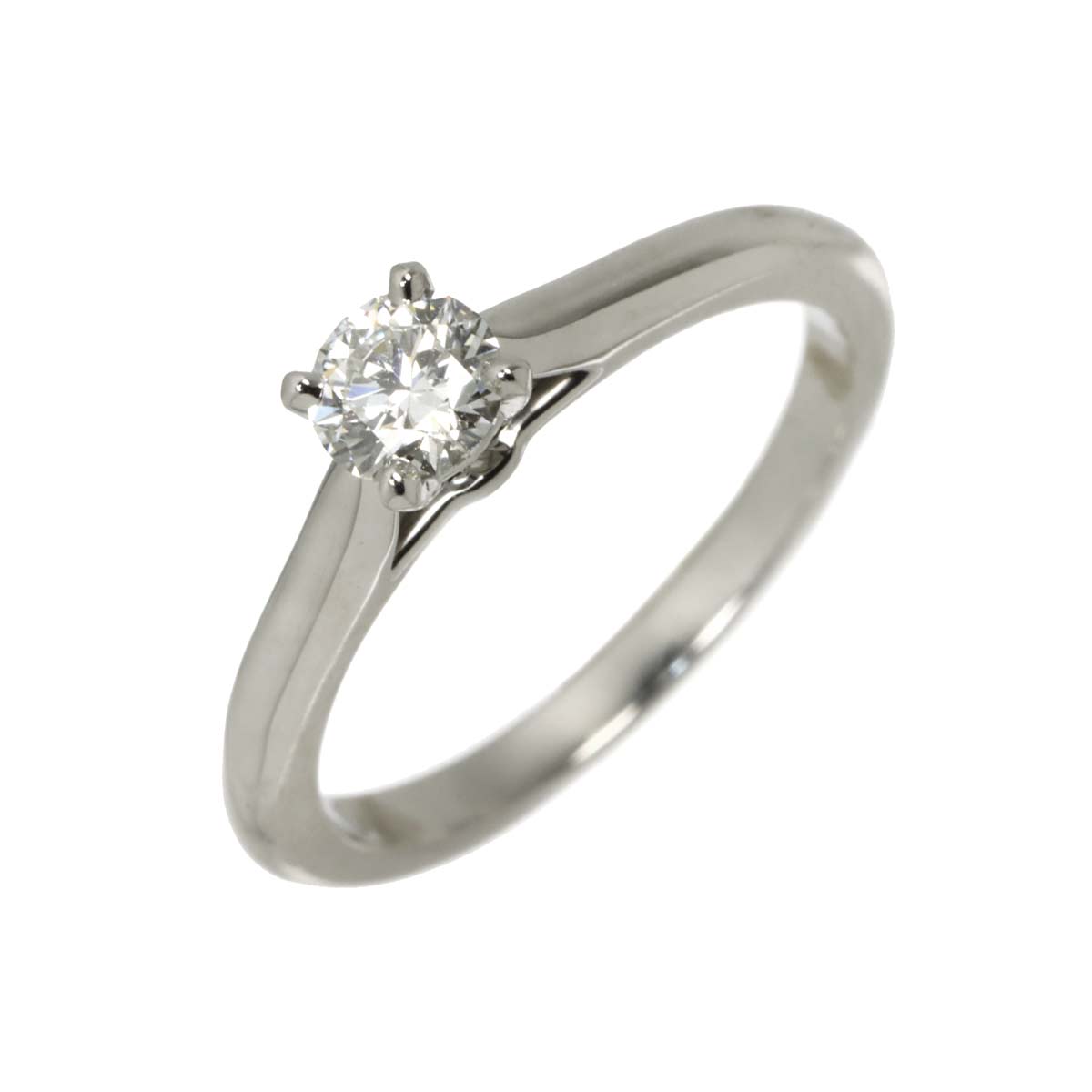 Diamond 0.32ct Ring Platinum size50 5.25(US)