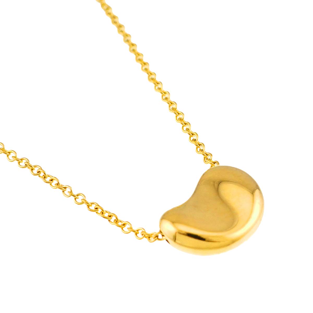 Bean Necklace 18K Yellow Gold 750