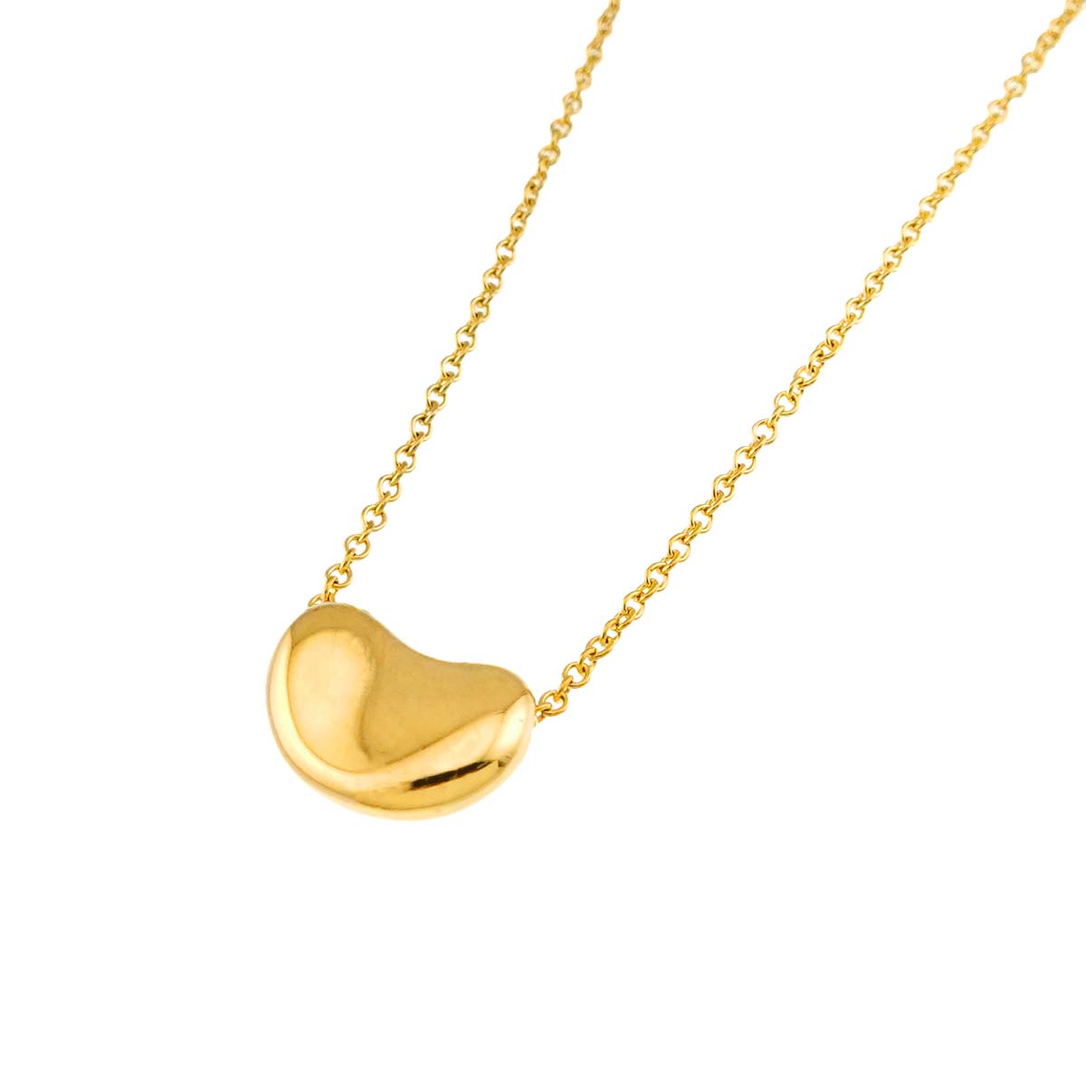 Bean Necklace 18K Yellow Gold 750