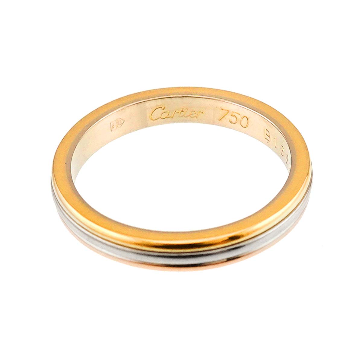 Vendome Ring 18K YG WG PG 750 size51 5.5-5.75(US)