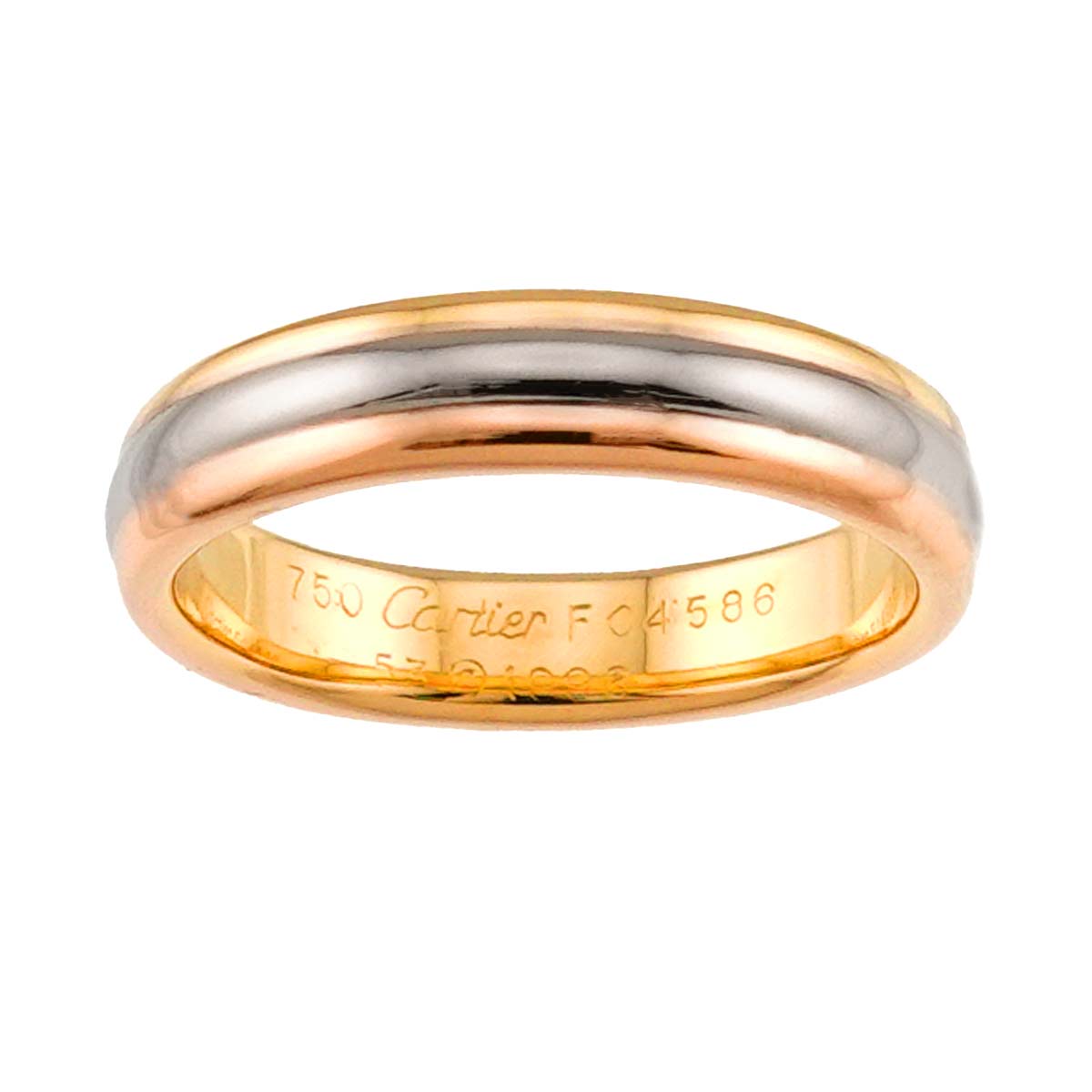 VENDOME Ring 18K YG WG PG 750 Size53 6.25-6.5(US)