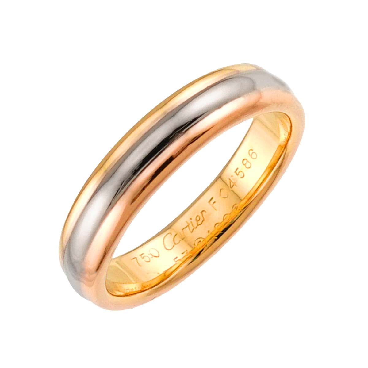 VENDOME Ring 18K YG WG PG 750 Size53 6.25-6.5(US)
