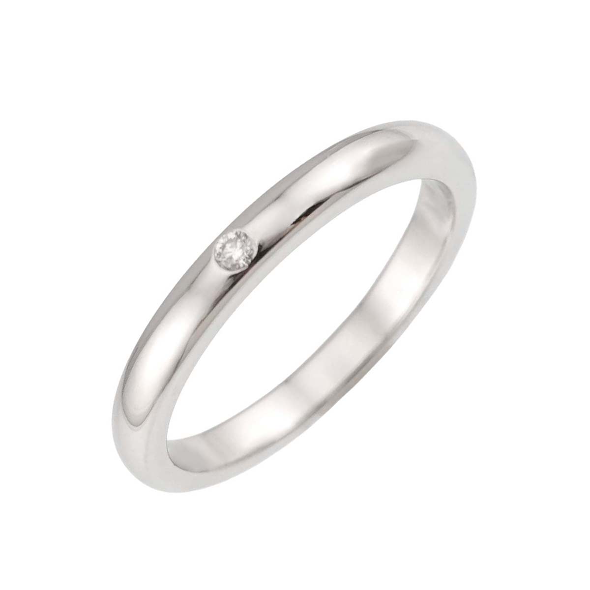 Stacking Diamond 1P Ring Platinum Size6.25-6.5(US)