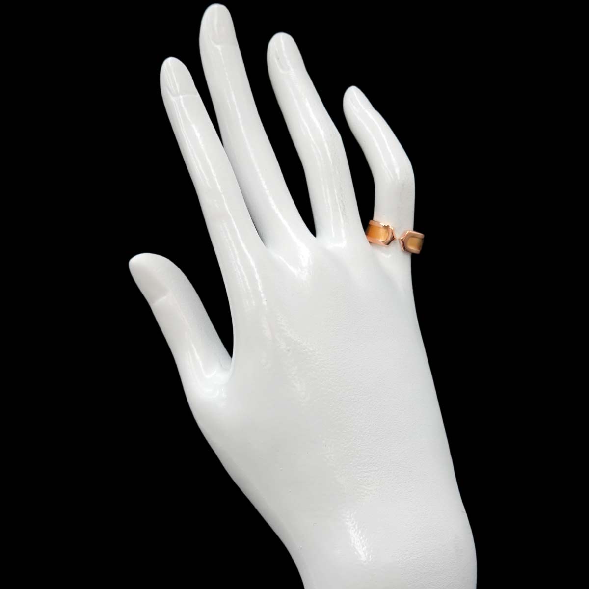 C2 SM Ring 18K PG 750 size48 4.5(US)