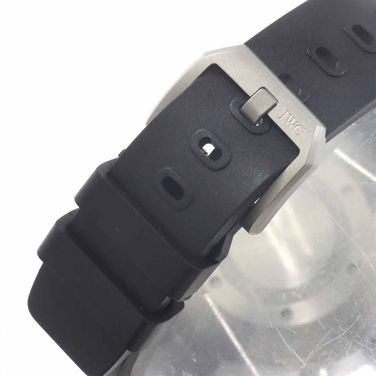 Aquatimer Chronograph IW371928 Automatic Black Dial Mens Watch