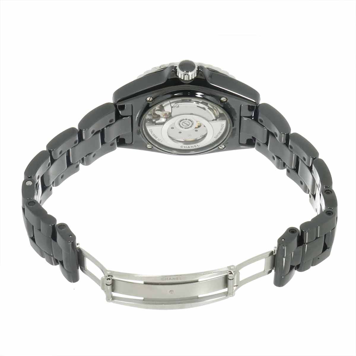 J12 H5697 Automatic Date Black Dial Mens Watch