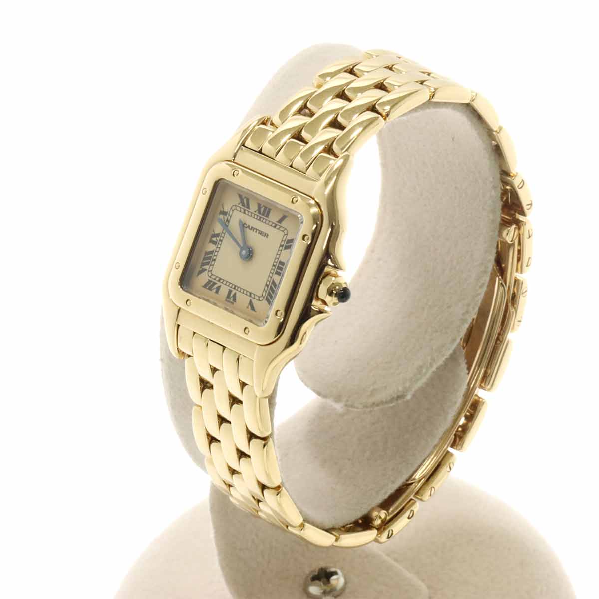 Panthere W25022B9 Quartz 750 YG Cream Dial Ladies Watch