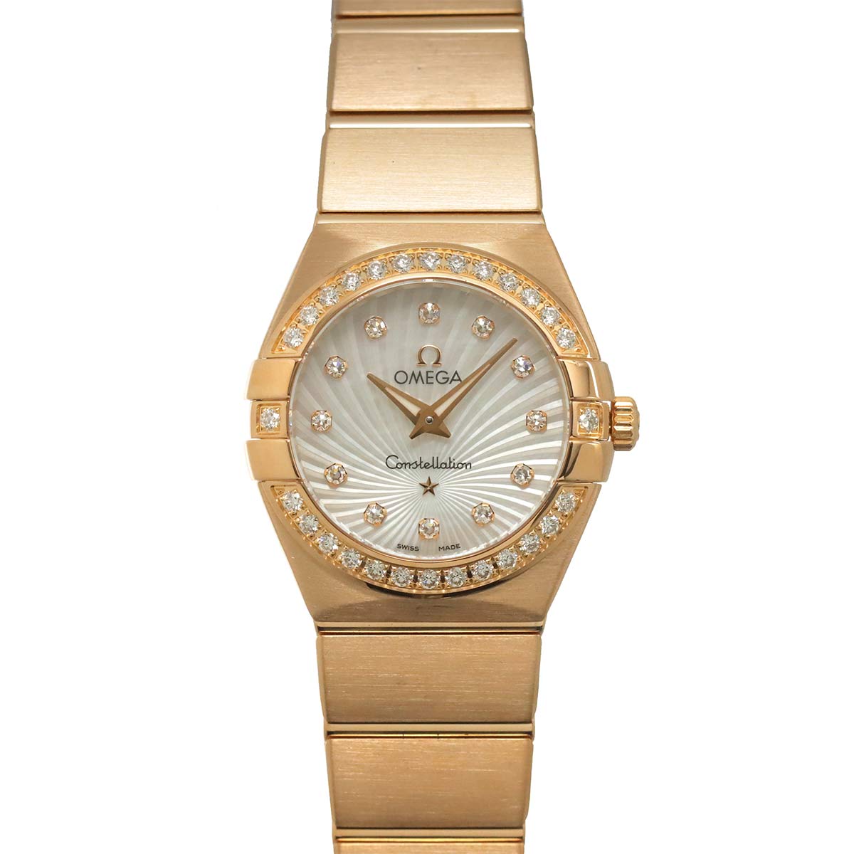 Constellation 123.55.24.60.55.001 Diamond 750 PG Ladies Watch
