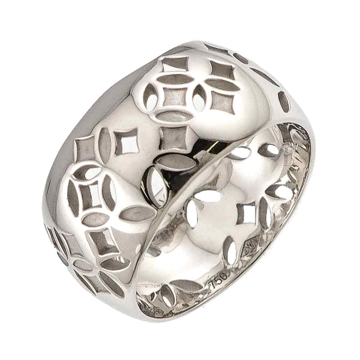 Petite Bague Galea Ring 18K WG 750 size47 4-4.5(US)