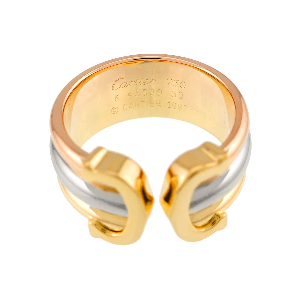 C2 Ring 18K YG WG PG 750 Size50 Size5.25(US)