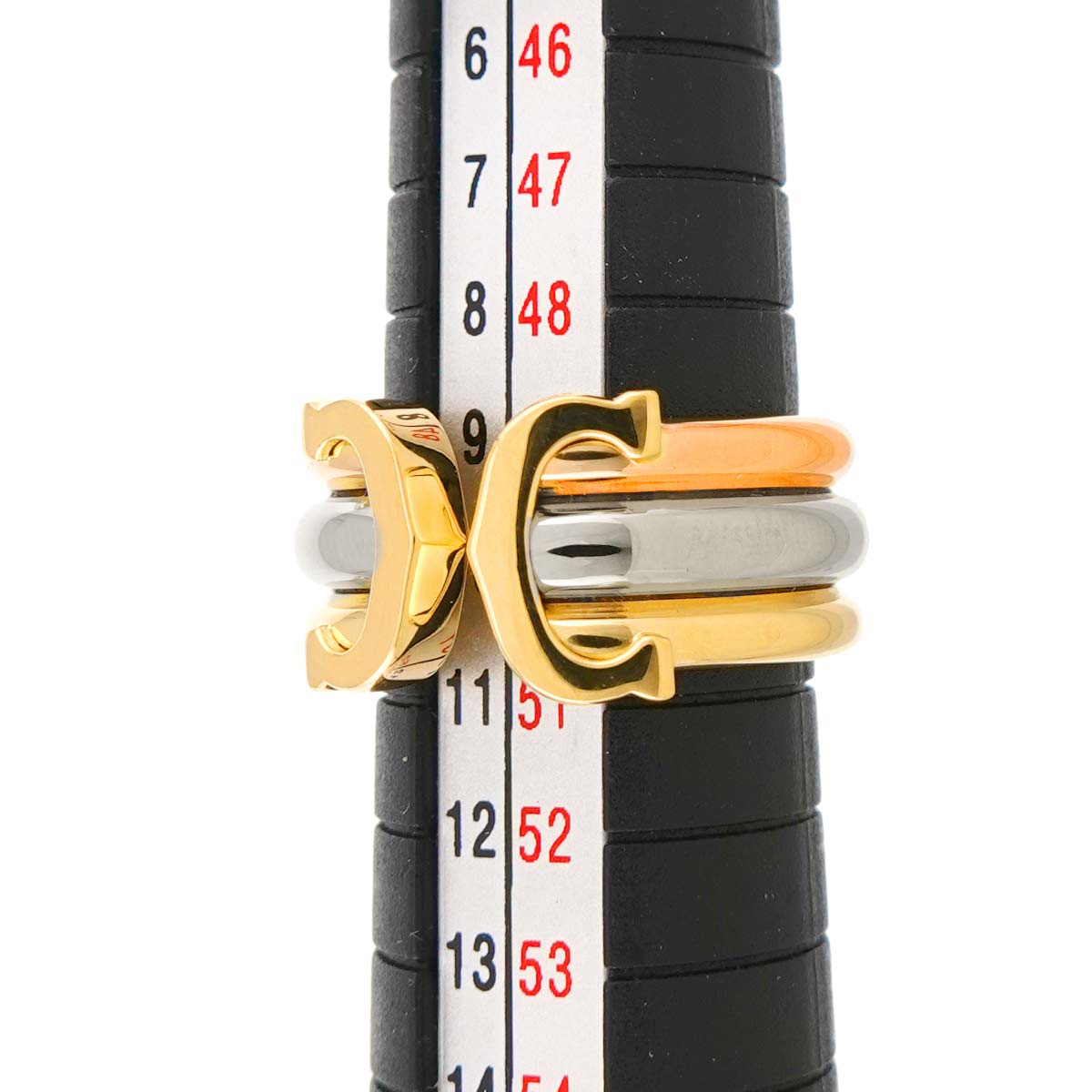 C2 Ring 18K YG WG PG 750 Size50 Size5.25(US)